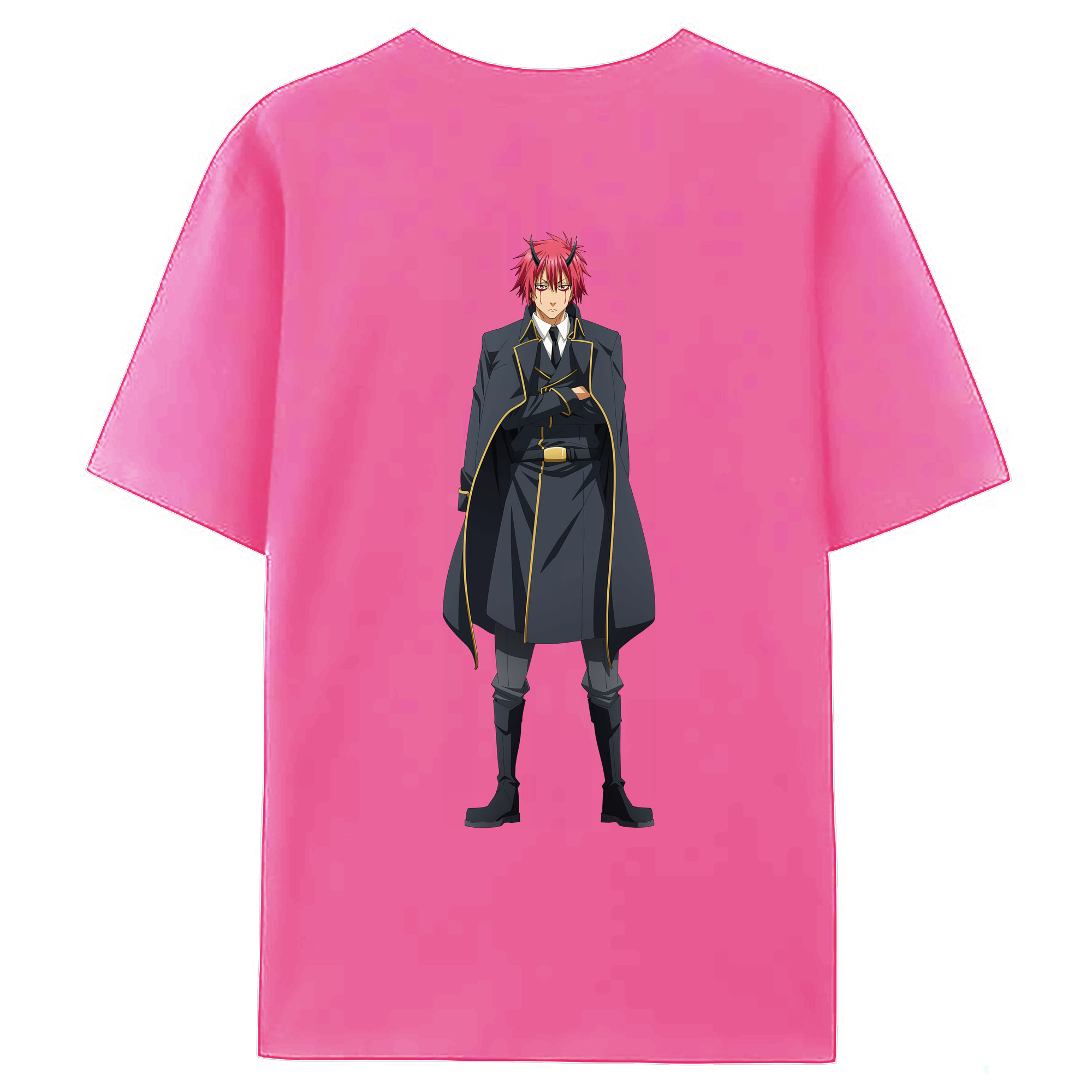 （画像用） 転スラ Regarding Reincarnated to Slime レディース半袖Tシャツ(バックプリント)